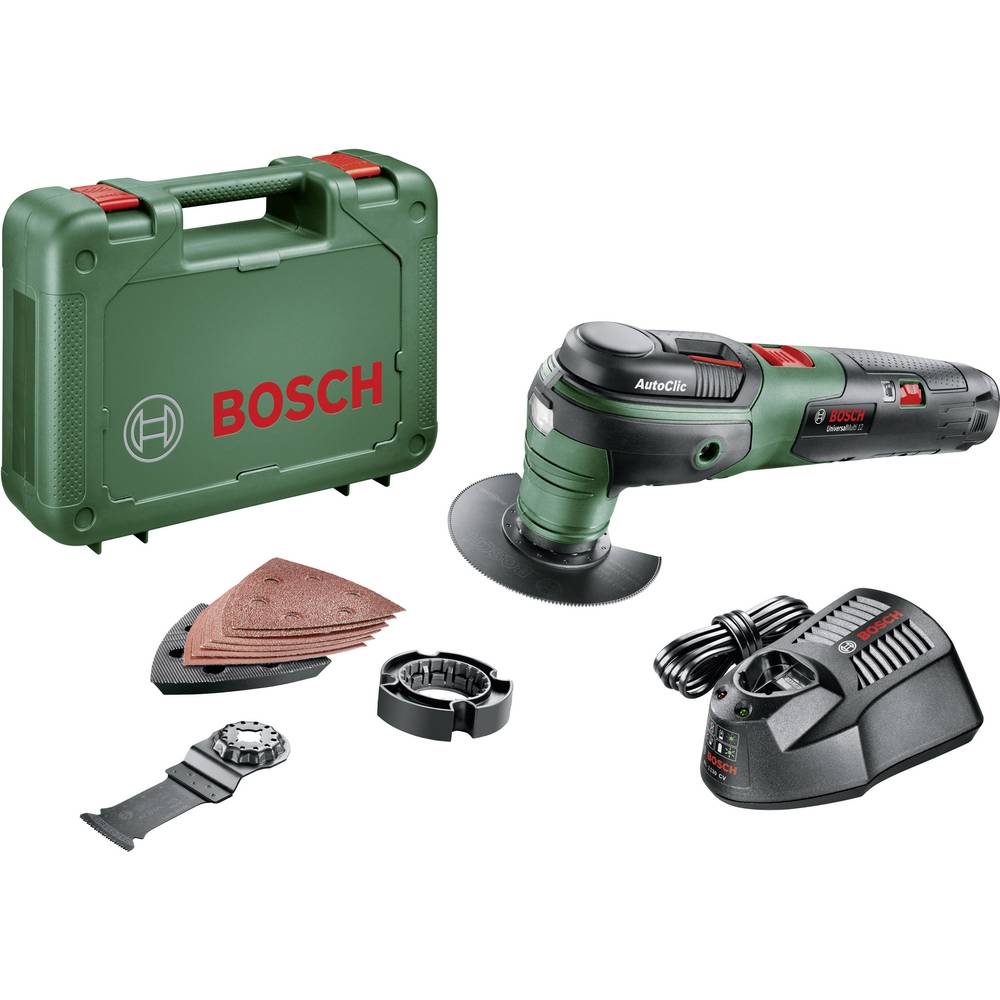 Bosch Home and Garden UniversalMulti 12 0603103001 Multifunctioneel gereedschap Incl. accu, Incl. koffer 12 V 2.5 Ah