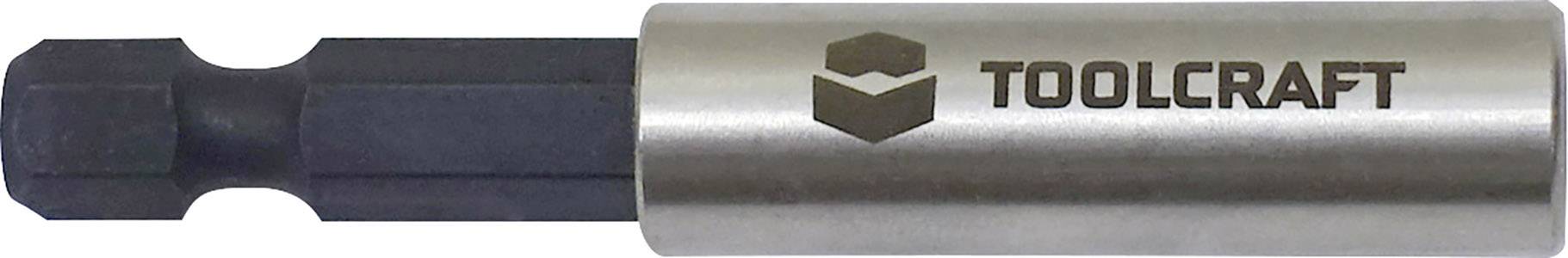 TOOLCRAFT TO-6918741 Bithalter 6,3 mm (1/4\") mit Magnet 60 mm 1/4\" (6.3 mm)