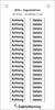 SafetyMarking 30.3560 Hinweisschild GHS-Signalwörter Folie selbstklebend (B x H) 28 mm x 8 mm 40 St.