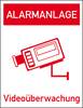 SafetyMarking 21.G5020 Hinweisschild Videoüberwachung Folie selbstklebend (B x H) 50 mm x 65 mm 1 St.