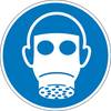 Gebotsschild Atemschutz benutzen, Hygiene und Abstand Aluminium (Ø) 315 mm ISO 7010 1 St.