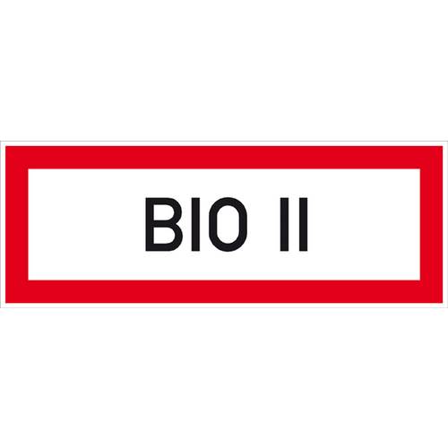 SafetyMarking 11.2896 Hinweisschild BIO II Aluminium (B x H) 210 mm x 74 mm 1 St.