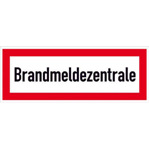 SafetyMarking 21.2512 Hinweisschild Brandmelderzentrale Folie selbstklebend (B x H) 29.7 cm x 10.5 cm 1 St.