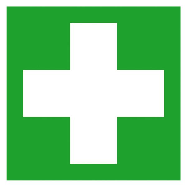 SafetyMarking 38.0057 Hinweisschild Erste Hilfe Folie selbstklebend (B x H) 150 mm x 150 mm   ISO 7010 1 St.