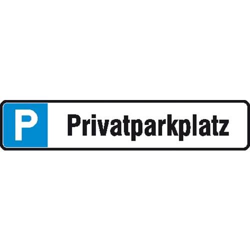 SafetyMarking 11.5564 Parkplatzschild Parkplatz Aluminium (B x H) 520 mm x 110 mm 1 St.