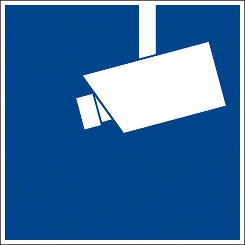 SafetyMarking 21.G5010 Hinweisschild Videoüberwachung Folie selbstklebend (B x H) 150 mm x 150 mm 1 St.