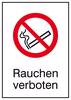 Verbotsschild Rauchen verboten Aluminium (B x H) 13.1 cm x 18.5 cm ISO 7010 1 St.