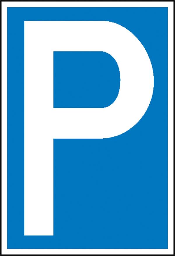 SafetyMarking 52.5142 Parkplatzschild Parkplatz Aluminium (B x H) 400 mm x 600 mm    1 St.