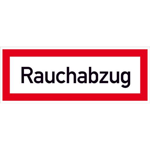 SafetyMarking 11.2604 Hinweisschild Rauchabzug (RWA) Aluminium (B x H) 148 mm x 52 mm 1 St.