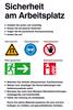 SafetyMarking 43.A9511 Aushang Sicherheitskennzeichnung Sicherheit am Arbeitsplatz Kunststoff (B x H) 480 mm x 720 mm 1 St.