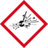 SafetyMarking 21.B1009 GHS-Gefahrenpiktogramm 01 explodierende Bombe Folie selbstklebend (B x H) 50 mm x 50 mm 1 St.