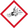 SafetyMarking 39.B1009 GHS-Gefahrenpiktogramm 01 explodierende Bombe Polyester (B x H) 50 mm x 50 mm 1 St.