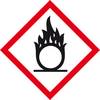 SafetyMarking 31.B1023 GHS-Gefahrenpiktogramm 03 Flamme über Kreis Folie selbstklebend (B x H) 52 mm x 52 mm 500 St.