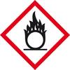 SafetyMarking 39.B1014 GHS-Gefahrenpiktogramm 03 Flamme über Kreis Polyester (B x H) 100 mm x 100 mm 1 St.