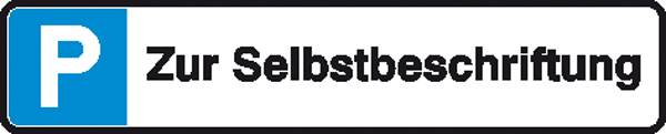 SafetyMarking 11.5554 Parkplatzschild Parkplatz Aluminium (B x H) 430 mm x 80 mm    1 St.