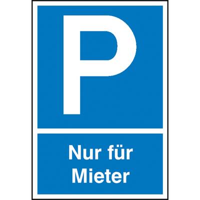 SafetyMarking 52.5130 Parkplatzschild Parkplatz Aluminium (B x H) 400 mm x 600 mm    1 St.