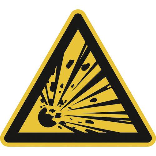 Warnschild Explosionsfähige Atmosphäre Aluminium 200 mm 1 St.