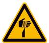 Warnschild Warnung vor spitzem Gegenstand Kunststoff 200 mm ISO 7010 1 St.