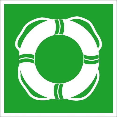 SafetyMarking 43.A3065 Hinweisschild Öffentliche Rettungsausrüstung Kunststoff (B x H) 200 mm x 200 mm 1 St.