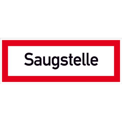 SafetyMarking 11.2582 Hinweisschild Saugstelle Aluminium (B x H) 297 mm x 105 mm 1 St.