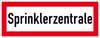 SafetyMarking 11.2532 Hinweisschild Sprinklerzentrale Aluminium (B x H) 297 mm x 105 mm 1 St.