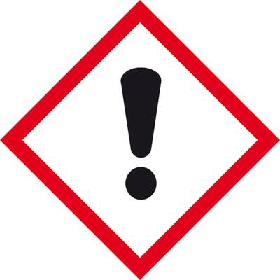 SafetyMarking 31.B1039 GHS-Gefahrenpiktogramm 07 Ausrufezeichen, Hygiene und Abstand Folie selbstklebend (B x H) 37 mm x