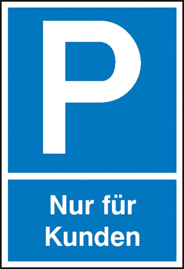 SafetyMarking 41.5126 Parkplatzschild Parkplatz Kunststoff (B x H) 250 mm x 400 mm    1 St.
