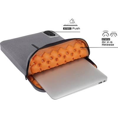Renkforce AirSleeve Tablet-Cover Universal  15,2 cm (6") - 33,8 cm (13,3") Sleeve Grau 