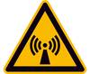 Warnschild Nicht ionisierende Strahlung Folie selbstklebend 200 mm ISO 7010 1 St.