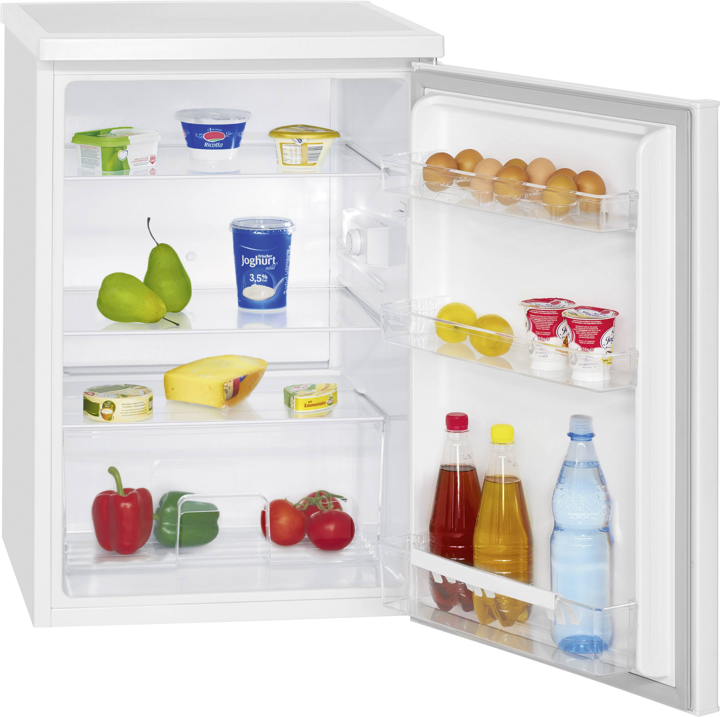 Bomann VS 2185 Kühlschrank EEK: E (A - G) 137 l Standgerät Weiß-3