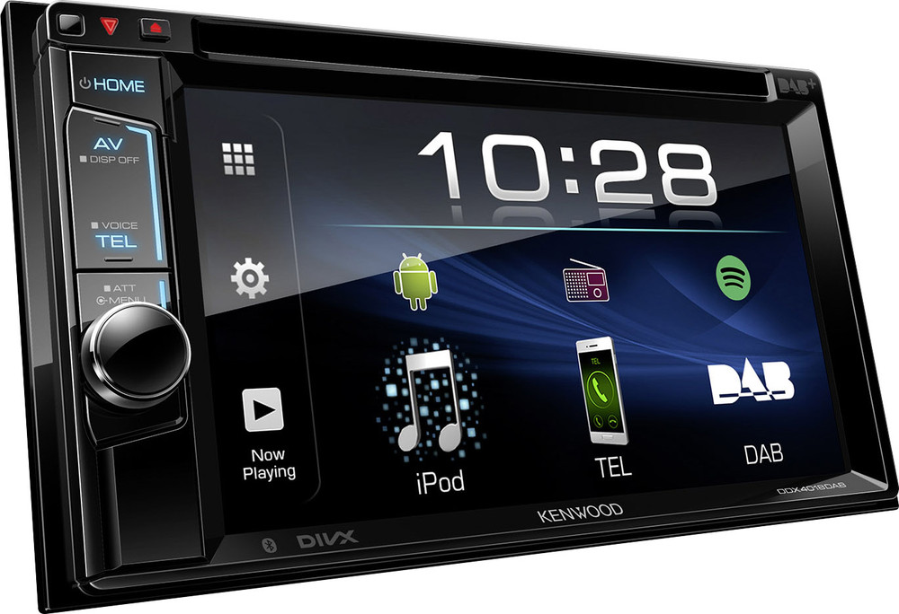 Kenwood DDX4018DAB Moniceiver DAB+ Tuner, Bluetooth