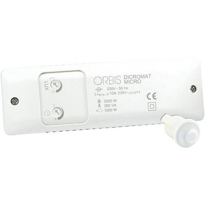 ORBIS Zeitschalttechnik OB133612 Decke Bewegungsmelder 360 °  Weiß IP20 
