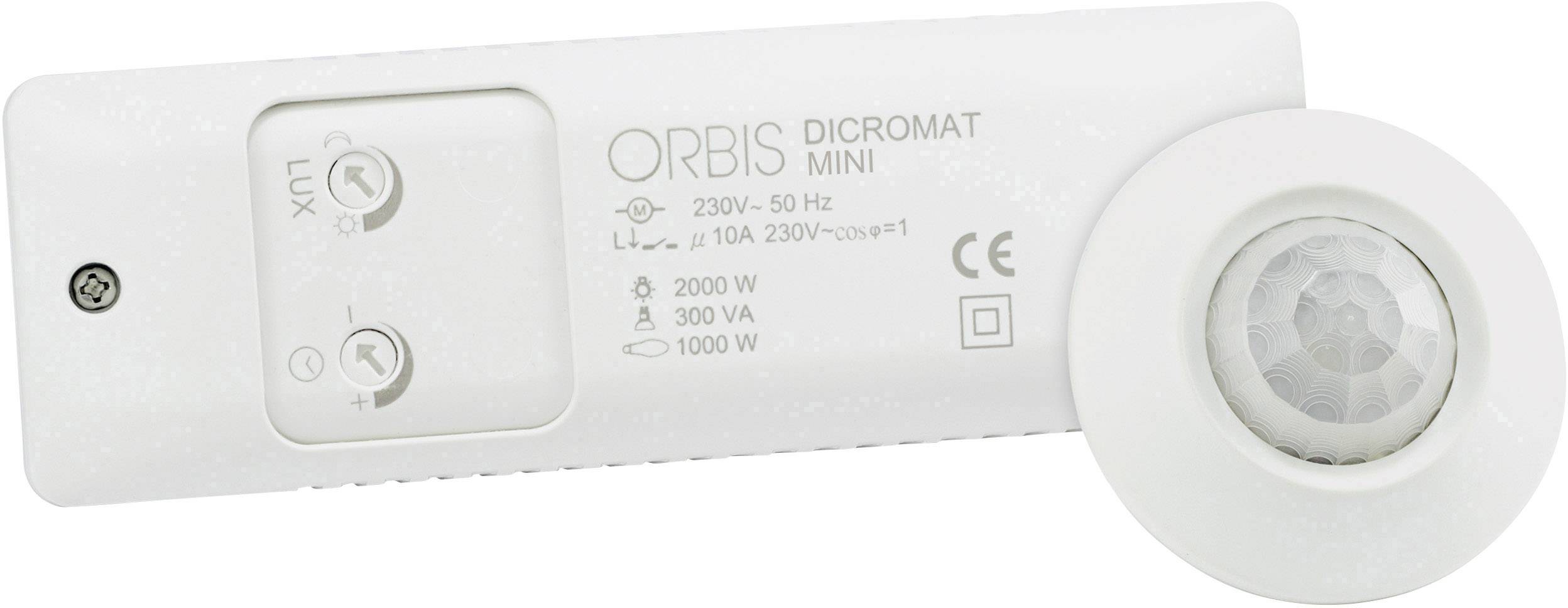 ORBIS ZEITSCHALTTECHNIK OB133512 Decke Bewegungsmelder 360 ° Weiß IP20