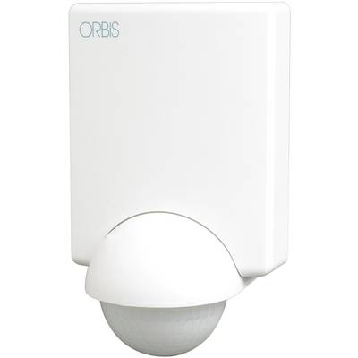 ORBIS Zeitschalttechnik OB132312 Aufputz, Wand Bewegungsmelder 240 °  Weiß IP55 