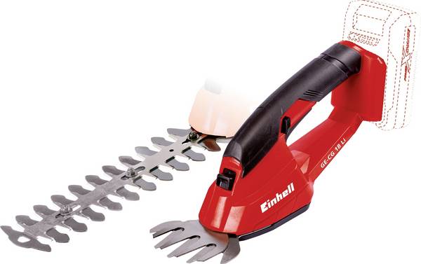 Einhell 3410370 GC-CG 18 Li-Solo Akku Strauchschere, Grasschere ohne Akku, ohne Ladegerät 18 V Li-Ion