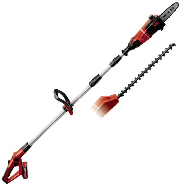Einhell 3410805 GE-HC 18 Li T Kit Akku Hochentaster, Heckenschere inkl. Akku 18 V Li-Ion 88 cm