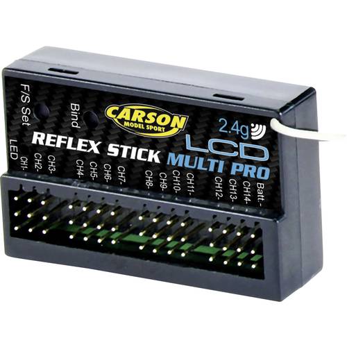 Carson Modellsport Reflex Stick Multi Pro LCD 14-Kanal Empfänger 2,4 GHz