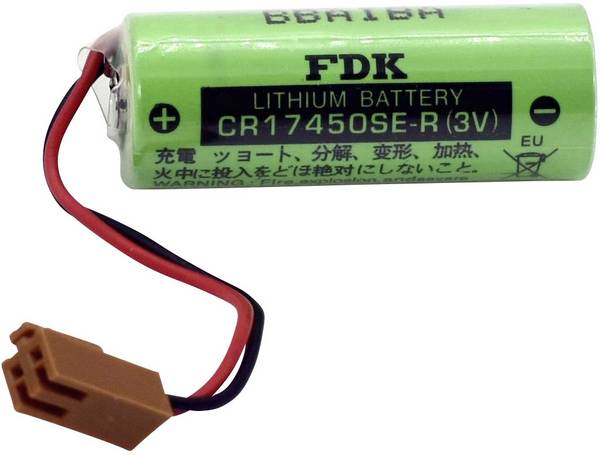 Beltrona Fanuc 16i 18i 21i Spezial-Batterie  Stecker Lithium 3 V 2500 mAh 1 St.
