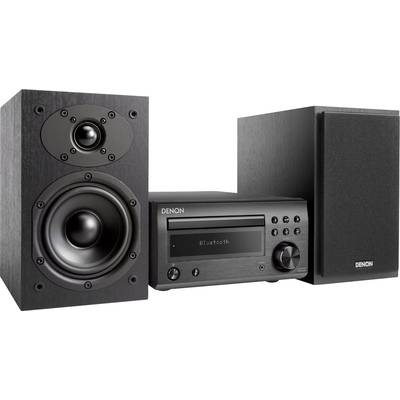 Denon D-M41 Stereoanlage AUX, Bluetooth®, CD, UKW,  2 x 30 W Schwarz