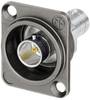 Neutrik NBB75DFIX-CON BNC-Durchführung BNC-Buchse - BNC-Buchse 1 St.