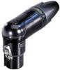Neutrik NC10FRX-14-B XLR-Steckverbinder Kupplung, gewinkelt Polzahl: 10 Schwarz 1 St.