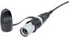 Neutrik NKO4M-L-0-1 Glasfaser LWL Anschlusskabel 1.00 m Schwarz, Weiß [1x LC-Stecker - 1x offene Kabelenden]
