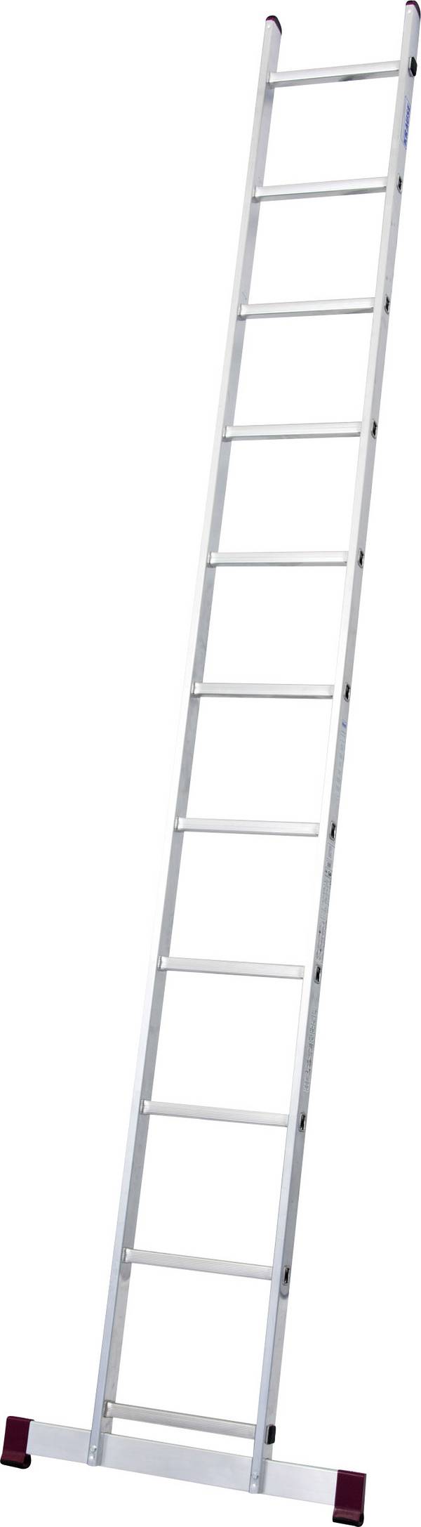 Krause 030115 Aluminium Anlegeleiter Arbeitshöhe (max.): 4.05 m Aluminium DIN EN 131 4.8 kg