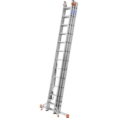 Krause Tribilo 129673 Aluminium Multifunktionsleiter inkl. Traverse Arbeitshöhe (max.): 6.85 m Aluminium DIN EN 131 16.4