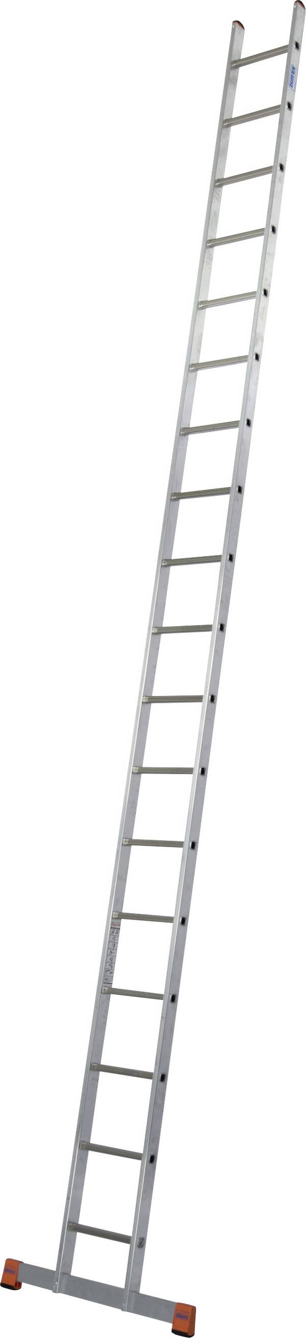 Krause Sibilo 129154 Aluminium Anlegeleiter inkl. Traverse Arbeitshöhe (max.): 6.05 m Aluminium DIN EN 131 8.8 kg