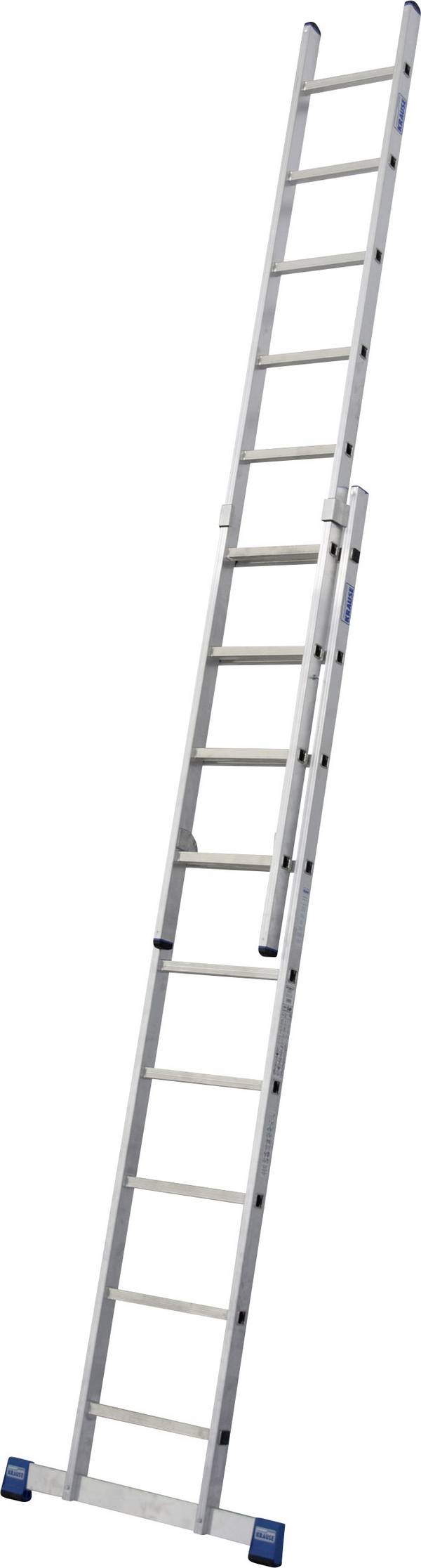 Krause  133274 Aluminium Schiebeleiter inkl. Traverse Arbeitshöhe (max.): 5.25 m Aluminium DIN EN 131 9.8 kg