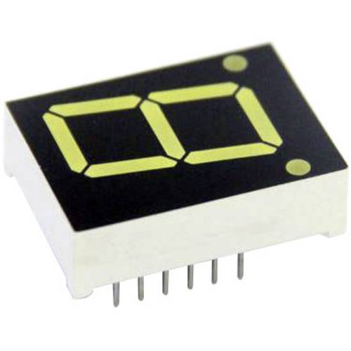 TRU COMPONENTS 7-Segment-Anzeige Grün 7.8 mm 2.1 V Ziffernanzahl: 1 TRU-7S1-30GAG