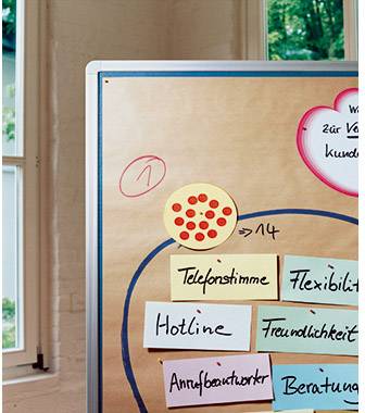 Legamaster Moderationspapier 7-240100 Braun 140 x 116 cm-0
