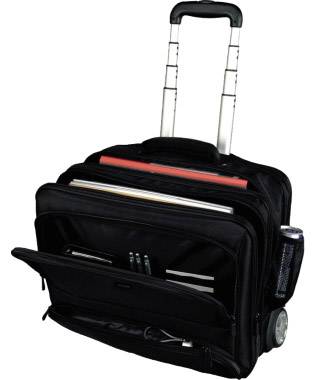 Business Laptop Trolley Sky 46x43x22cm Nylon schwarz-1