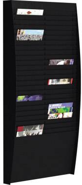 Wand-Sortiertafel V 50F DIN A4 schwarz-0